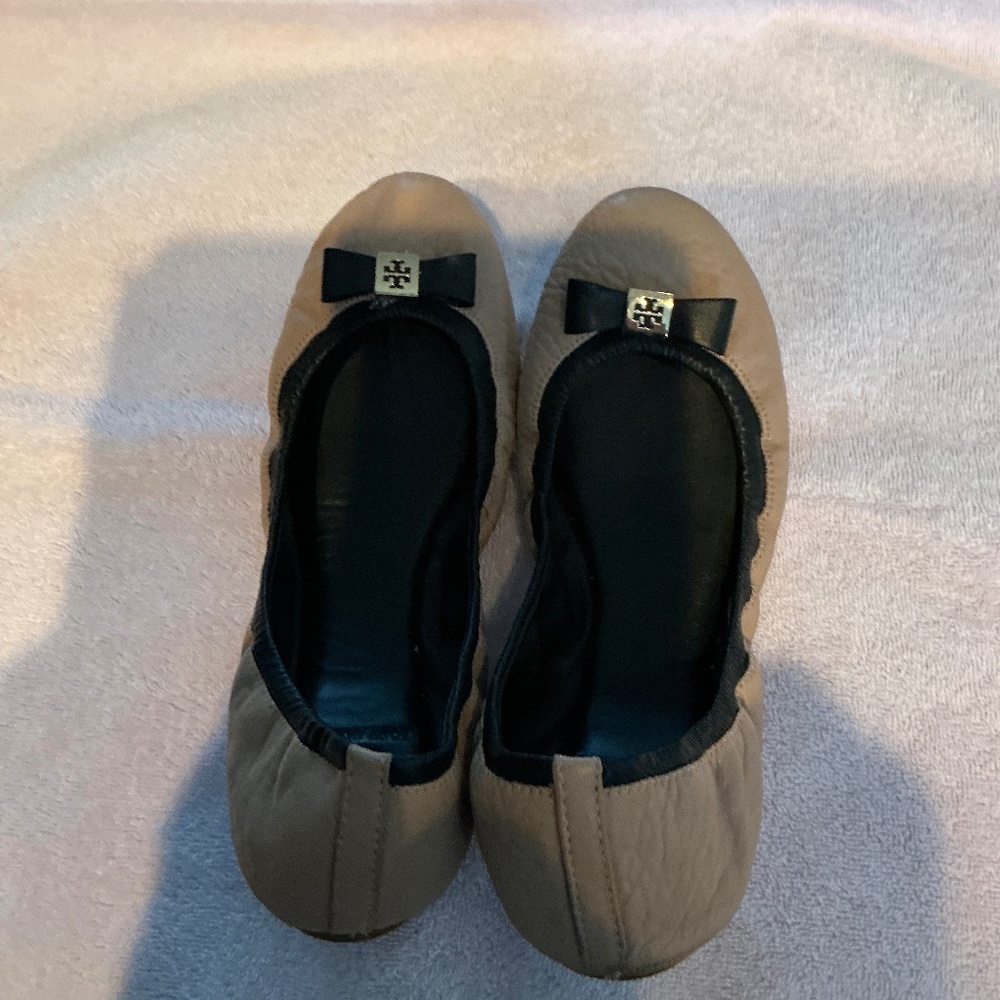 Tory Burch Leather Ballet Flat